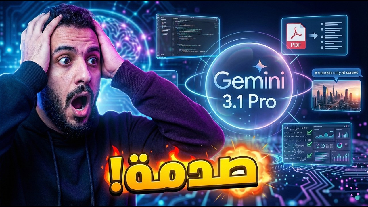 الجميع مصدوم من قوة Gemini 3.1 Pro - الطريقة الصحيحة لتجربته