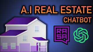 AI Real Estate RASA Chatbot (GPT, LangChain)