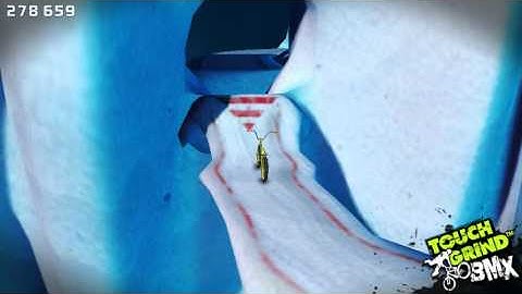 BMX Touchgrind entire course without slowing down or crahing 