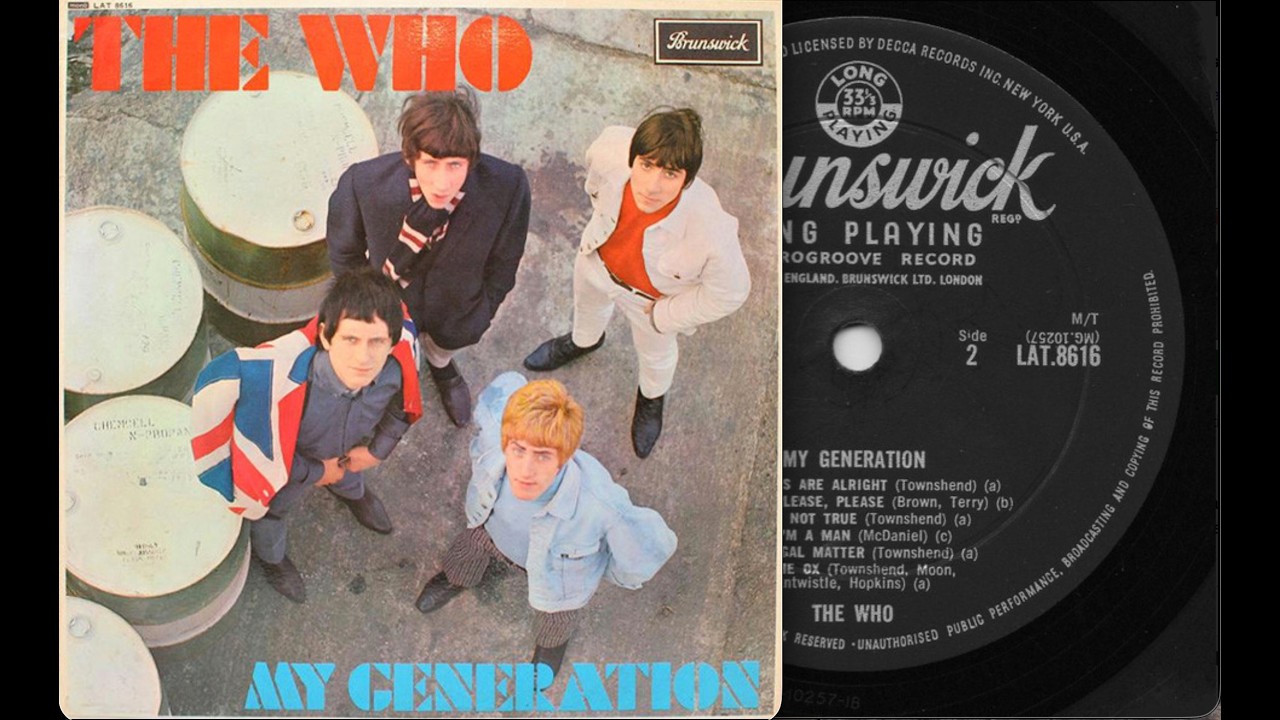 The Who - 1st UK MONO press - My Generation - Debut Album - side 2