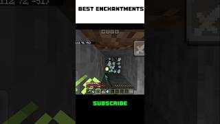 Best Enchantments #minecraft #gaming #shorts #memes #minecraftsurvivalseries100days