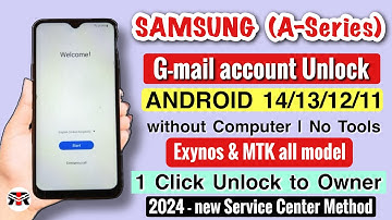 All Samsung (A34,A15,A73,A54) Frp Bypass:Google Account Unlock 2024 | No *#0*# | Adb enable failed