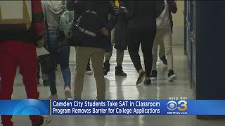 Camden City Students Take SAT In Classroom
