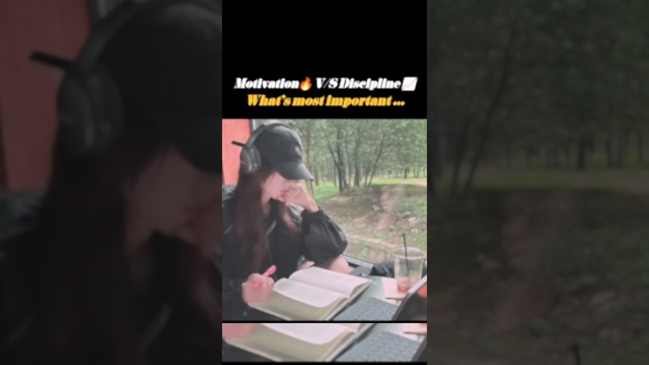 motivation vs discipline 👍 