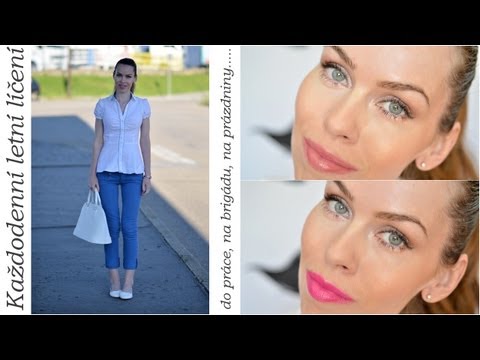 Každodenní letní líčení (do práce, na dovolenou, prázdniny) / Everyday summer makeup look