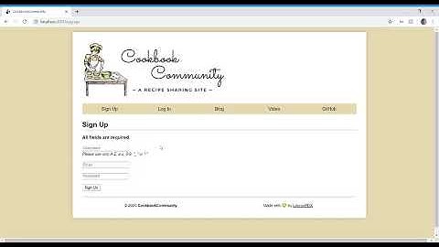 Cookbook Community || Sinatra App for Flatiron Portfolio Project
