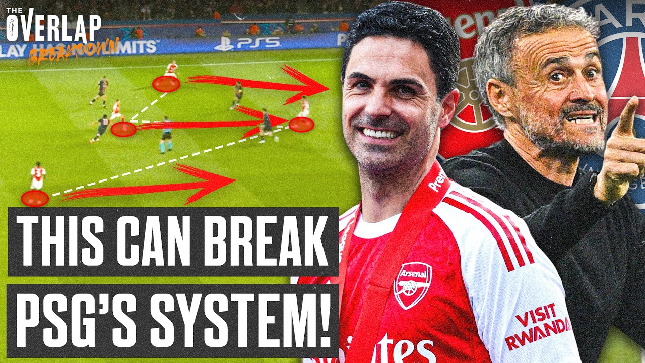 How Arsenal Can EXPOSE PSG’s Biggest Weakness In The UCL Final | The Overlap Breakdown