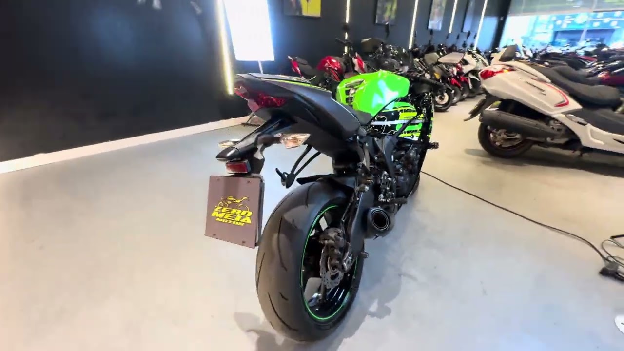 KAWASAKI ZX-6R 636cc 2020 - YouTube