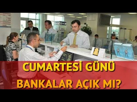 Bankalar Hafta Sonu Açık mı? Cumartesi Günü Çalışıyorlar mı?