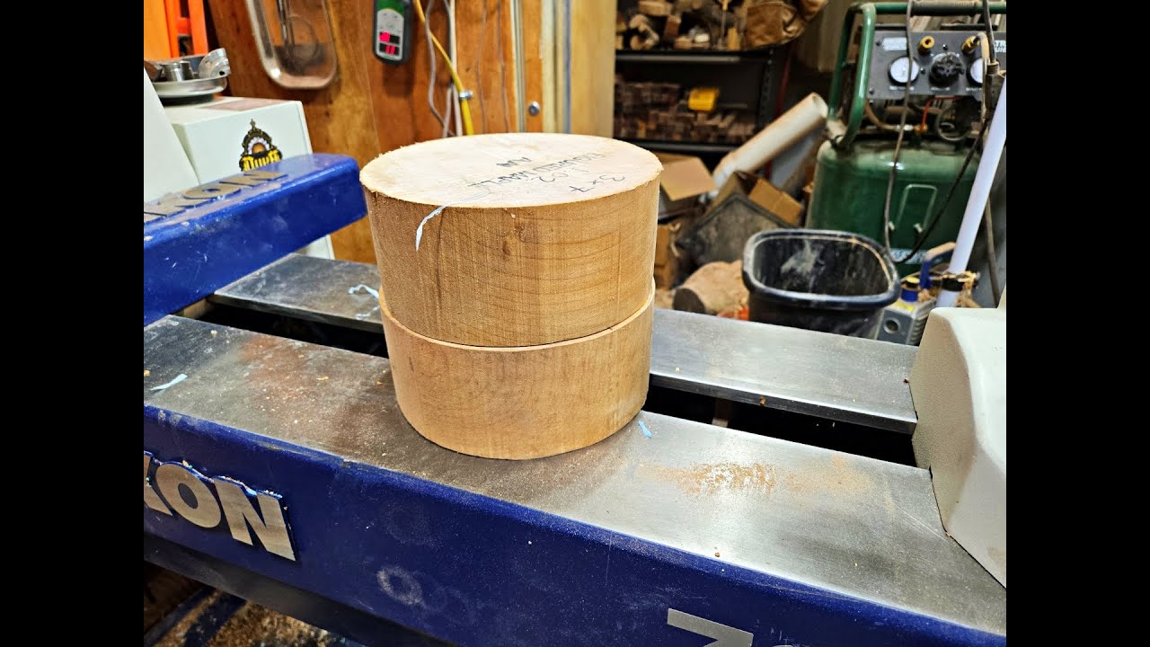 Woodturning - The Curly Maple Candy Dish