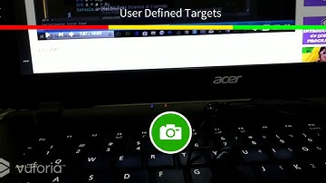 AR User Defined Target using Vuforia and UNITY