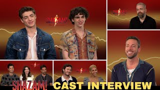 Shazam! Fury of the Gods Cast Interview