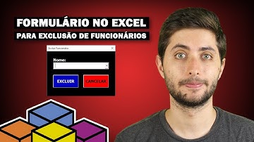 Formulário no Excel para Excluir Funcionários