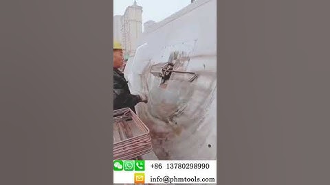 Phmtools advanced steel bar bending machine is working