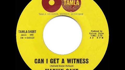 1963 HITS ARCHIVE: Can I Get A Witness - Marvin Gaye