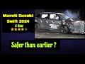 New Suzuki swift || Swift || Baleno|| Safety ratings | Crash test | #swiftcng #swift #review #tata