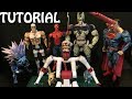 How To Make A PAPER ACTION FIGURE ep. 1 -  Frame & Articulation (Tutorial)