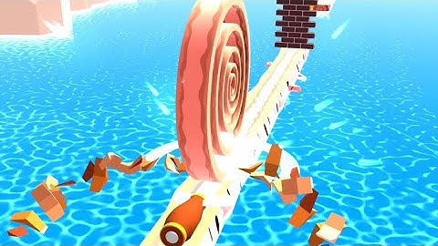 Spiral Roll Game Gameplay Android. ios All Levels 51 - 52