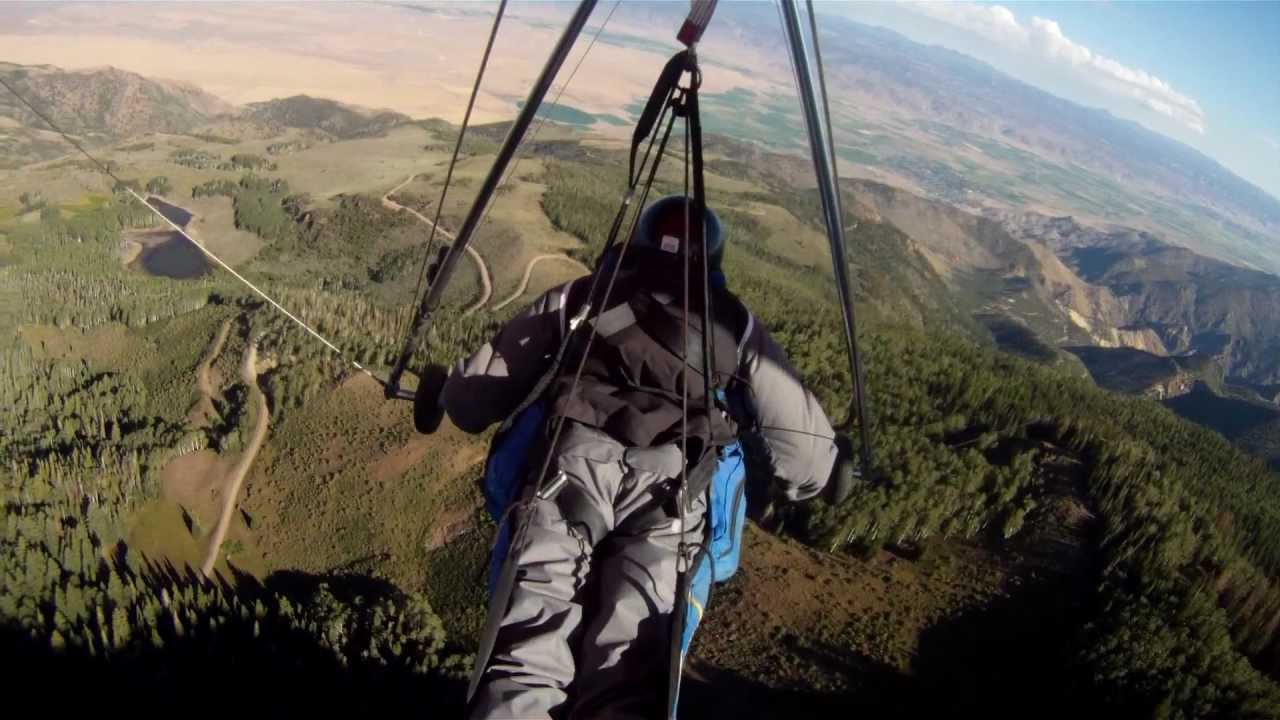 Monroe Peak Hang gliding flight YouTube
