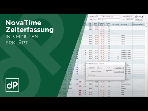 NovaTime Zeiterfassung in 3 Minuten (Version 4)