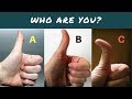 Thumb Tells A Lot About Your Personality - Palmistry - YouTube