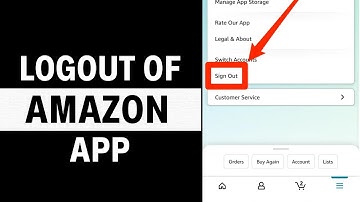 How to Logout of Amazon Mobile App (EASY GUIDE)
