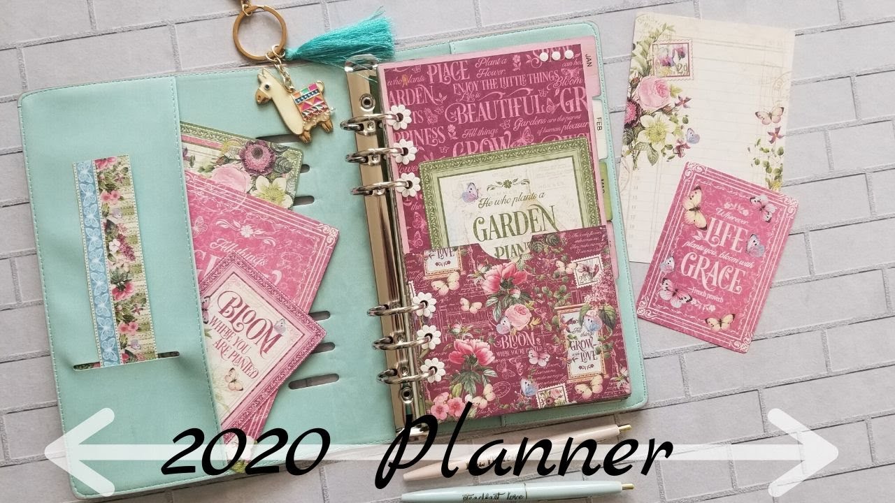 My 2020 Planner. Part Two - YouTube