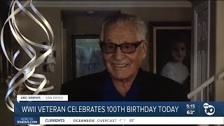 WWII veteran Tony Albanese turns 100 years old