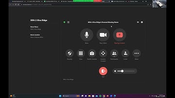 Zoom Room - UI During Multi-Cam