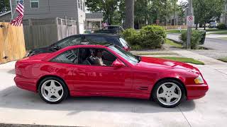 1999 SL500 Hardtop Closing 1999 Mercedes Benz Sl