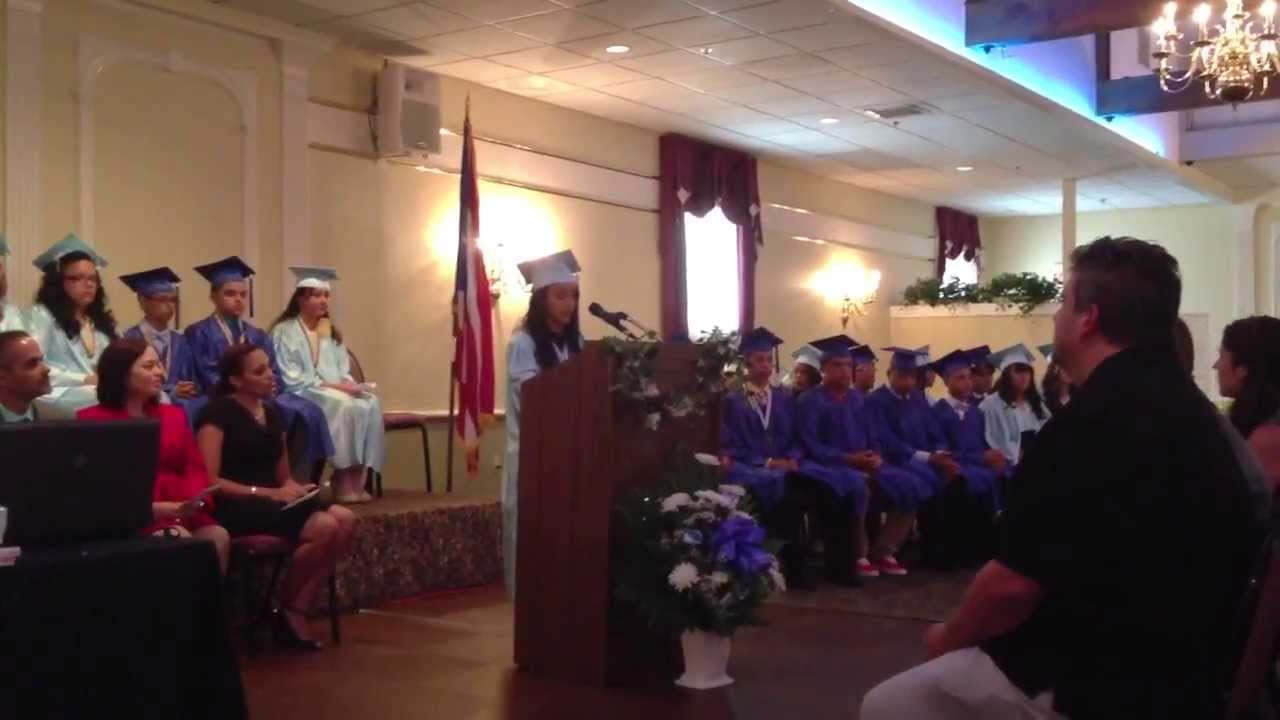 Antonia Pantoja Charter School Graduation Ceremony 8th Gr YouTube