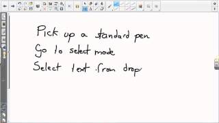 04 SmartBoard handwriting recognition
