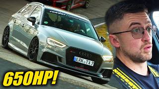 650hp and a KILLER Nürburgring Setup Audi RS3 8V