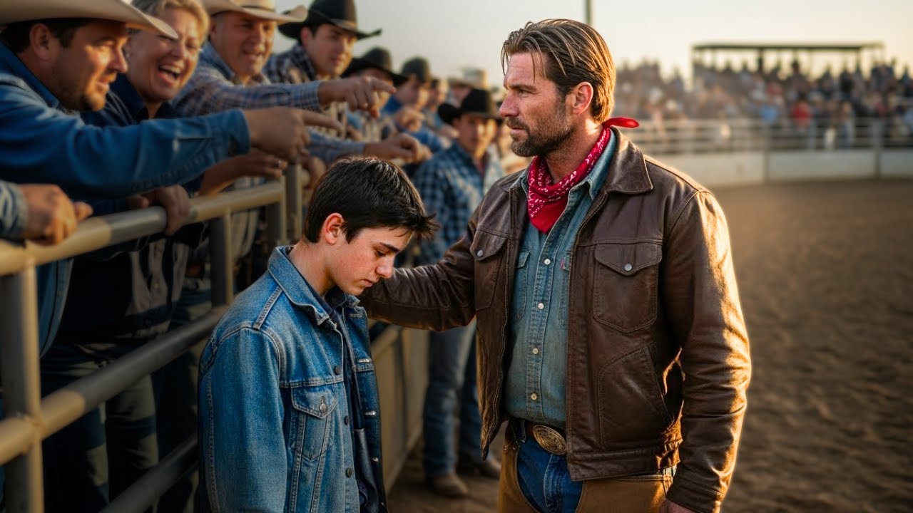 Crowd Laughed at a Gay Teen at the Rodeo — Millionaire Farmer Said: “That Ends Now” | Gay Love Story
