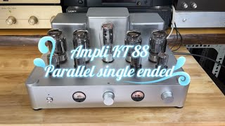 Ampli tube KT88 parallel single ended