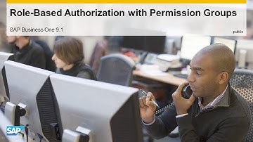 Permission Groups in SAP Business One 9.1 - Feature Clip
