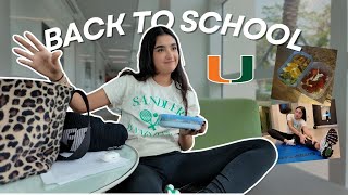 PRIMER DÍA !! en mi segundo semestre en la Universidad de Miami / vlog - XIME PONCH