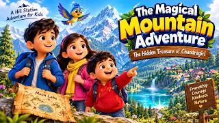 The Magical Mountain Adventure 🏔️✨ | Kids Story in English | The Hidden Treasure of Chandragiri Guide