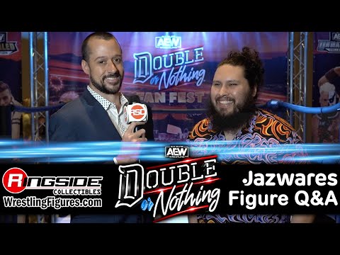 AEW Double or Nothing 2023 Fan Fest: Jazwares Q&A Session w/ Designer Magic Olmos!