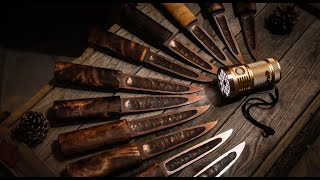 Лучшие якутские ножи в наличии и под заказ, якуты от мастерской Вещий Лес