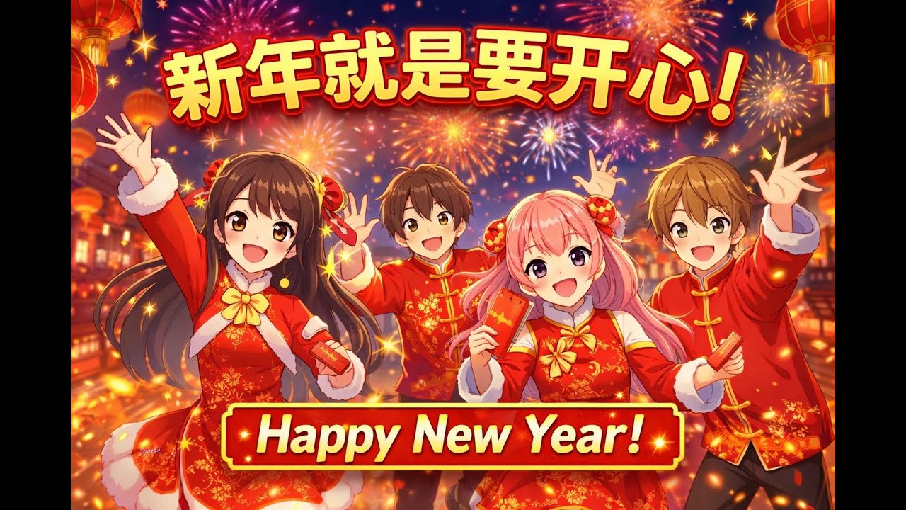《新年就是要开心》 🌸 新年歌 Happy Lunar New Year MV