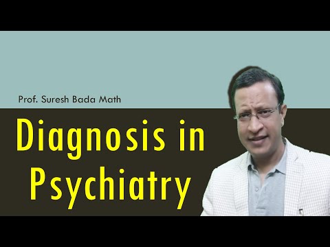 Diagnosis in Psychiatry