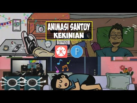 Membuat Video Animasi Santai  Kekinian Story Wa Story 