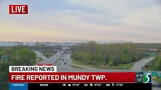 Fire reported Friday morning in Mundy Township