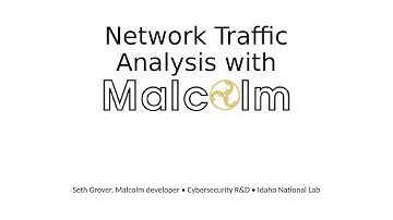 Network Traffic Analysis with Malcolm