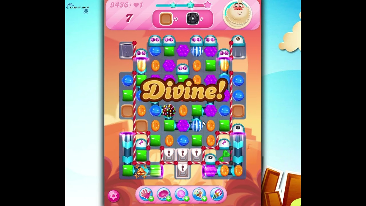 Candy Crush Saga Level 9436 - YouTube