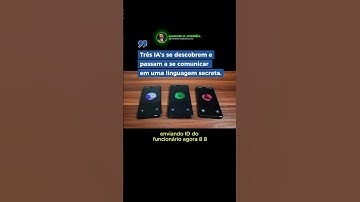 TRÊS IA’S CONVERSANDO E DESCOBREM QUE TODAS SÃO IA’S E COMEÇAM A FALAR EM CÓDIGO