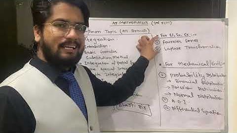 APPLIED MATH , LECT - 1 ( COMMON TO ALL BRANCH OF 3rd SEM)