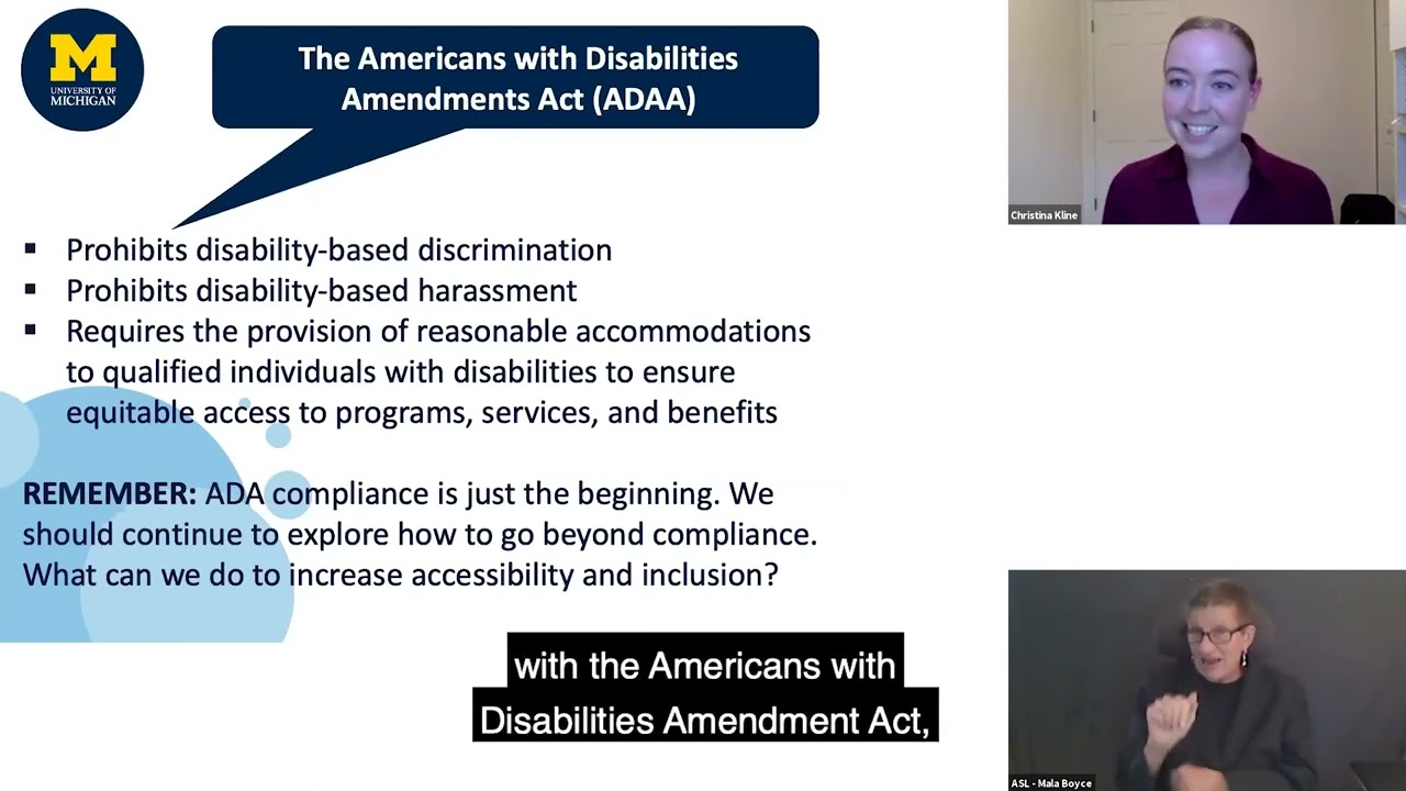 Requesting Accommodations