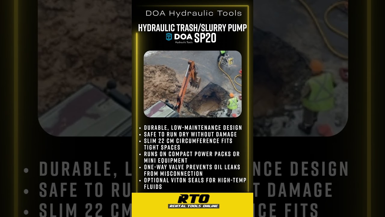 DOA SP20 | Submersible Hydraulic Pump